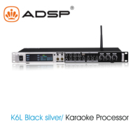 Penjualan terlaris Mixer prosesor Audio 8 saluran harga dengan efek Karaoke jarak jauh USB Bluetooth