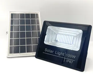 Yeni tasarım su geçirmez güneş açık sel bahçe stadyum reflektör LED projektörler 10W 25W 45W 65W 120W 200W 300W ABS lamba vücut