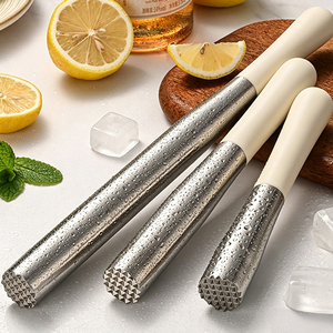Herramientas Profesionales para Bartender, Prensa para Limones, Muddler de Acero Inoxidable para Cocteles, para Fiestas en Casa, Bar, Preparación de Bebidas con Frutas - Product Image 3
