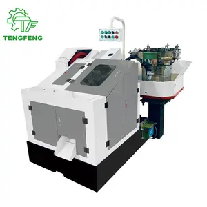 Factory prices High-speed thread rolling machine with gear box for making stainless steel drywall screw Bolt