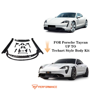 Pièces de voiture en fibre de carbone pour 992 – Composants avant/arrière, jupes latérales en carbone noir - Product Image 2