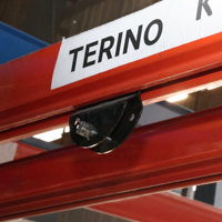 Chariot de grue KBK pour système de levage léger, roues en nylon, faible bruit, résistant à l'usure, corps en acier de 4 mm d'épaisseur