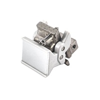 Poignée d'extraction ZSTC C-BOX de forme trapézoïdale, Type 2, RAL7035, avec goupille d'alignement 20817-833