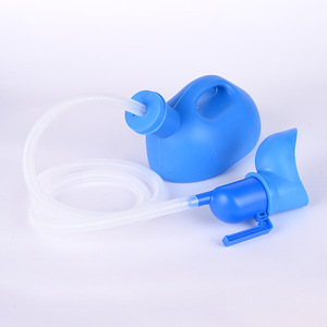 Urinoir pour hommes avec tube, 2000 ml, ovale, portable, pour personnes âgées, alitées, fabriqué en Chine - Product Image 2