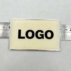 Étiquette métallique personnalisée OEM ODM, plaque d'emblème en alliage d'aluminium et de zinc, achat en gros, fabricant et fournisseur chinois, expédition rapide - Product Image 2