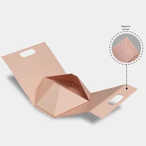 Tinh Tế Xách Tay Gấp Hộp Quà Tặng Nước Hoa Tùy Chỉnh Bao Bì Xuyên Biên Giới Bao Bì Nhà Sản Xuất Thâm Quyến Bao'an <span class=keywords><strong>Js</strong></span> - Product Image 2