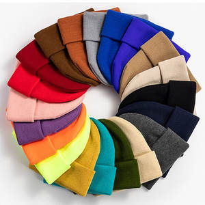 Gorros de Invierno Personalizados al Por Mayor, de Alta Calidad, Último Diseño, Color Sólido, Tejidos, para Invierno - Product Image 6