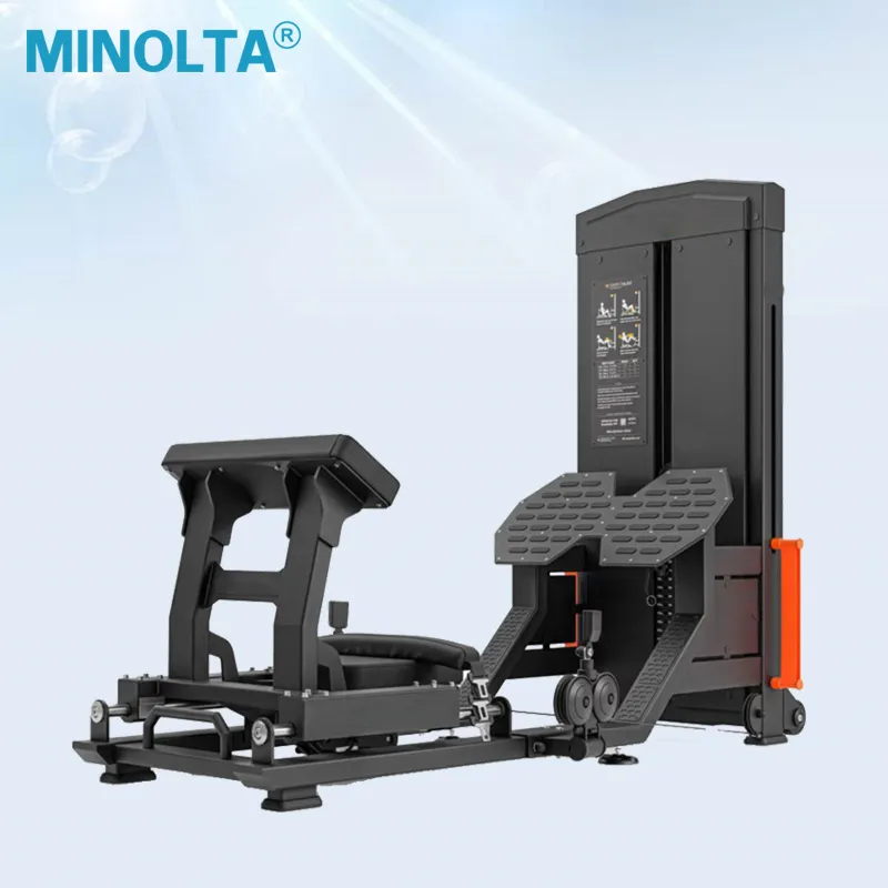 Multi-Gym-Maschine Gesäß-Bridge-Gewichtsstapel ausgewählte gewerbliche Fitness-Struckgeräte Glute Multi-Hipp-Schubbausatzmaschine