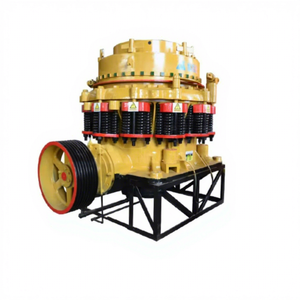 Concasseur à mâchoires mobile d'<span class=keywords><strong>occasion</strong></span> grande capacité, installation de concassage de pierres à cône montée sur roues, robuste, à vendre - Product Image 1