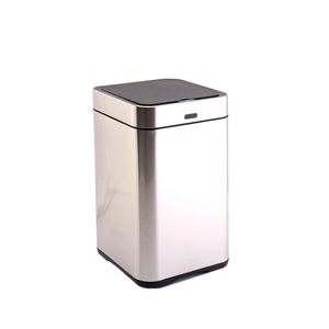 Induction Smart Open Lid Désinfection Grand Métal Double Seau Cuisine Acier Inoxydable <span class=keywords><strong>Poubelle</strong></span> Caractéristiques Intelligentes pour Poubelles - Product Image 1
