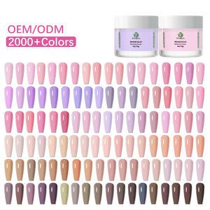 Oyafun 공장 도매 OEM 사용자 정의 2000 + 색깔 하이 퀄리티 네일 아트 아크릴 분말 - Product Image 1