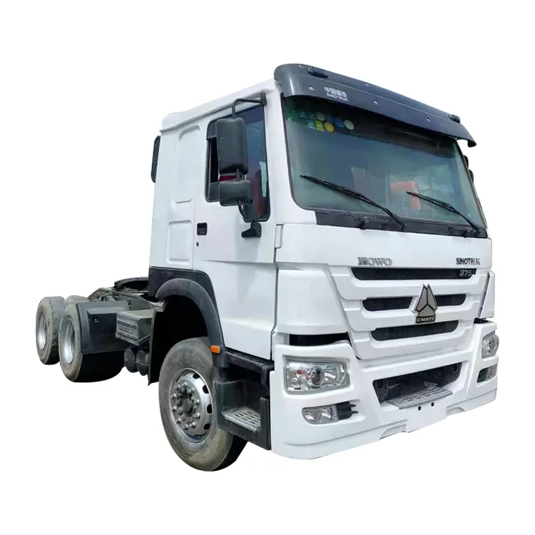 Sinotruk utilisé camions 6x4 tracteur bas prix howo utilisé 375 tracteur camion à vendre