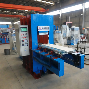 Presse de <span class=keywords><strong>vulcanisation</strong></span> de caoutchouc de type cadre à commande PLC avec dispositif de poussée et de traction - Product Image 1