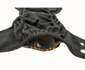 Couche-culotte réutilisable pour bébé de 3 à 15kg, nouveau Design, <span class=keywords><strong>Style</strong></span> écologique, lavable et réutilisable, en tissu de charbon de bambou, à la mode - Product Image 5