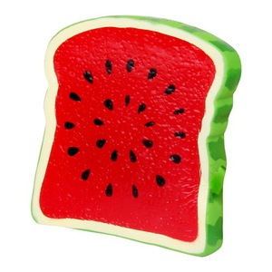 PU <b>Foam</b> Watermelon Toast Stress Toy Cartoon Design <b>Craft</b> Decoration - Product Image 1
