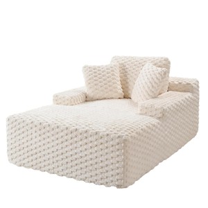 Sofá Cama Modular Seccional de Espuma Comprimida Moderno Convertible para Sala de Estar, Venta al por Mayor de Fábrica 2026 - Product Image 1