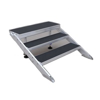 Réglable en hauteur de scène De Concert En Aluminium escaliers