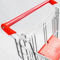 Vente en gros Euro 60L zingué chariot de supermarché d'occasion chariots de supermarché