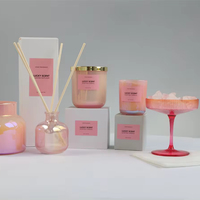 Marque privée Diffuseur de parfum de luxe personnalisé pour la maison Ensembles de diffuseurs de roseaux sans feu pour la maison