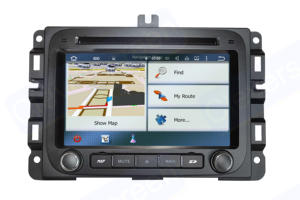 Conception classique 7 ''voiture Navigation GPS voiture DVD vidéo Radio lecteur Audio pour Dodge RAM 1500 2014 - Product Image 2