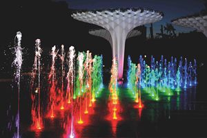 Buse de fontaine à <span class=keywords><strong>jet</strong></span> sous-marine IP68 en acier inoxydable 316L 9*3W 27W avec lumières LED Température de couleur 2700-6500K Garantie 3 ans AC/DC24V - Product Image 6
