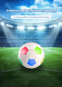 Altavoz Bluetooth H12 con Diseño de Fútbol, Reproductor de Música con Tarjeta TF, Radio FM, Luces RGB, Reproductor de Audio <span class=keywords><strong>MP3</strong></span>, Regalos 3C para Fanáticos del Fútbol - Product Image 4