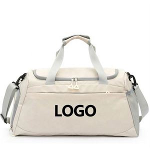 Bolsa de Deporte de Gran Capacidad con Diseño Nuevo y Personalizado, Bolsa de Viaje para Yoga, Bolsa de Gimnasio Portátil con Compartimento para Zapatos - Product Image 1