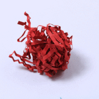 Remplisseur de papier découpé froissé en gros 1-3mm papier froissé papier déchiqueté pour boîte-cadeau