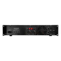 Amplificateur de puissance professionnel H6 Classe H 600W 2 canaux 2U en rack avec boîtier métallique pour home cinéma et soirée