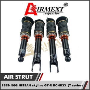 Pour <span class=keywords><strong>NISSAN</strong></span> <span class=keywords><strong>Skyline</strong></span> GT-R BCNR33 (1995 ~ 1998)/pièces automobiles pneumatiques nouvelle jambe de force pneumatique/suspension pneumatique Coilover/marque AIRMEXT - Product Image 2