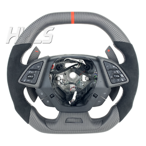 Accessoires intérieurs de voiture en fibre de carbone mate et suède pour Chevrolet Corvette C7 <span class=keywords><strong>Camaro</strong></span> 1LT LT1 1SS ZL1 - Product Image 1