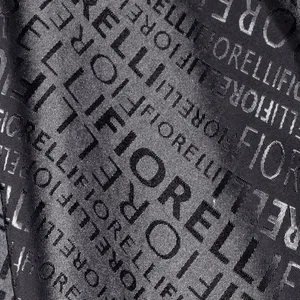 Forro de logotipo de Jacquard, forro de logotipo de tela jacquard