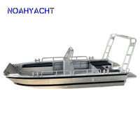 Petit bateau de travail en aluminium de 6 m à vendre