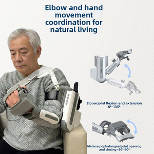 Exoesqueleto Inteligente de Aleación de Aluminio Ajustable para Miembro Superior, Dispositivo de Terapia de Rehabilitación para Entrenamiento de Codo y Esguince de Tobillo - Product Image 5