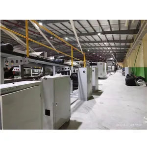 Chaîne de production à grande vitesse de papier de carton ondulé/carton ondulé mur de double faisant des machines/carton faisant la machine