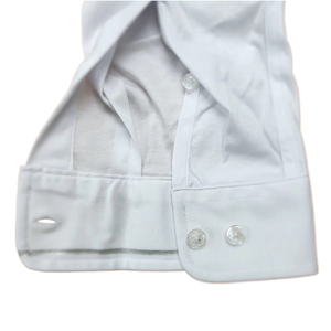 Meilleur Prix Chemise Mercerisée à Manches Longues en Coton Interlock Respirant Anti-Rides pour Hommes - Product Image 5