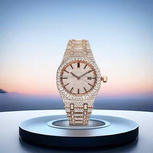 Reloj de Cuarzo para Hombre, de Acero Inoxidable, con Esfera de Cristal, Caja de 5 mm, Diseñado para Caballeros Modernos, Estilo Ejecutivo, Lujoso, Elegante y Atemporal - Product Image 1