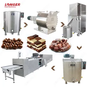 Automatic Chocolate Making Plant Chocolate Chips Depositor Depositing Machine