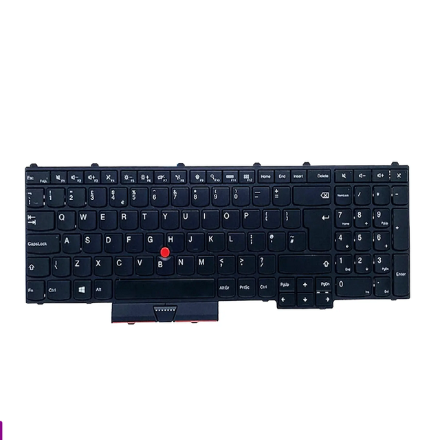 Laptop Keyboard Replacement for Lenovo Thinkpad P50 P51 P70 P71 UK Keyboard