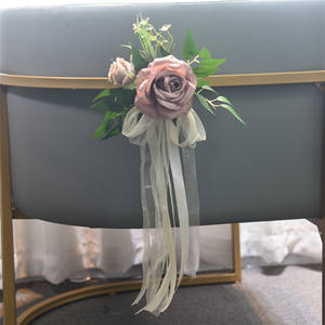 批发婚礼过道椅装饰皮尤花椅教堂庆典花道具派对摄影花卉装饰 - Product Image 4