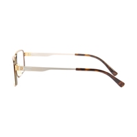 Gafas Ópticas Cuadradas de Montura Completa con Textura, Diseño Retro de Patillas Metálicas, Modernas, Unisex, para Uso Diario, Ligeras, de Lujo, para Negocios