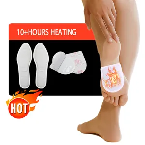 En çok satan tek kullanımlık sıcak ısı paketi vücut sıcak tutmak yama ayak ve ayak ısıtıcıları ayak isıtma pedi soğuk kış