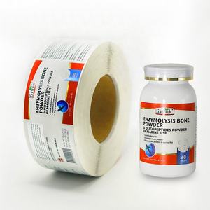 Maßgefertigte Goldfolie Wasserfeste Vinyl-Kosmetikflaschenetiketten Privates Logo Hautpflege-Serum Selbstklebende Rollenaufkleber Spot-UV-Druck - Product Image 1