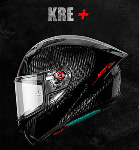 Casco Integral de Fibra de Carbono Unisex MT KRE+ Diseño de Carreras de Campeonato para Todas las Estaciones ABS Nuevo con Liberación Rápida - Product Image 6