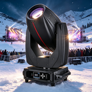 Lámpara de haz de <span class=keywords><strong>luz</strong></span> móvil de 460W de venta directa de fábrica, doble prisma 8+24 3-50 °   Zoom Económico para Escenarios de Conciertos - Product Image 1