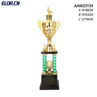 Trophée Métallique Personnalisé ELOR Factory Big Four Pillars avec Colombe de la Paix pour Réunions Sportives et Danse