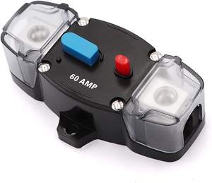 50-300A 48V 0-8 jauge moteur de pêche à la traîne voiture stéréo Audufuse porte-fusibles en ligne onduleur pour automobile Rv Marine Boat - Product Image 4