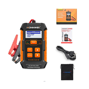 OEM nhà sản xuất xách tay kỹ thuật số Pin Xe Tester + 12V 24V chì axit nhanh chóng tự động sạc pin - Product Image 1