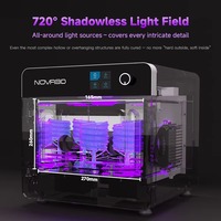 Boîte de durcissement UV NOVA3D Fastcure3, chambre de post-durcissement secondaire pour imprimantes 3D LCD DLP SLA, modèles en résine photosensible