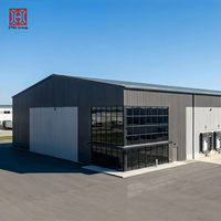 Structure en acier ZTSS pour garage préfabriqué, entrepôt d'usine préfabriqué, bâtiment métallique, hangar, atelier